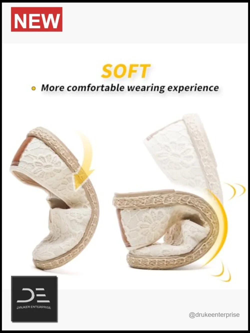 Women's Ballet Flats with Flower Embroidery, Breathable Lace Dress Flats